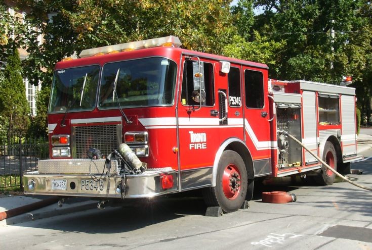 Toronto Fire Services spare pump 5345
