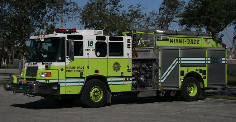 Miami Dade Fire Rescue Engine 16 - Florida