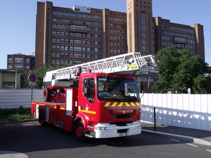 Turntable Ladder of the BSPP.