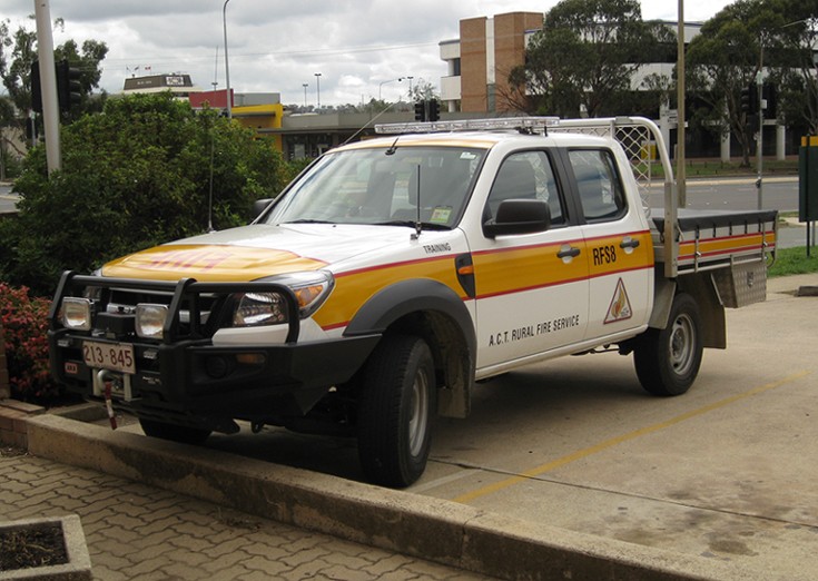 ACTRFS Ford Ranger, Canberra Australia