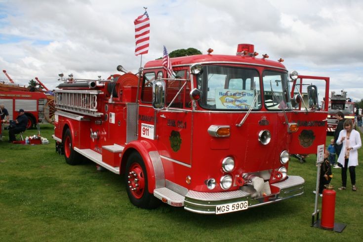 American Truck in Scotland 