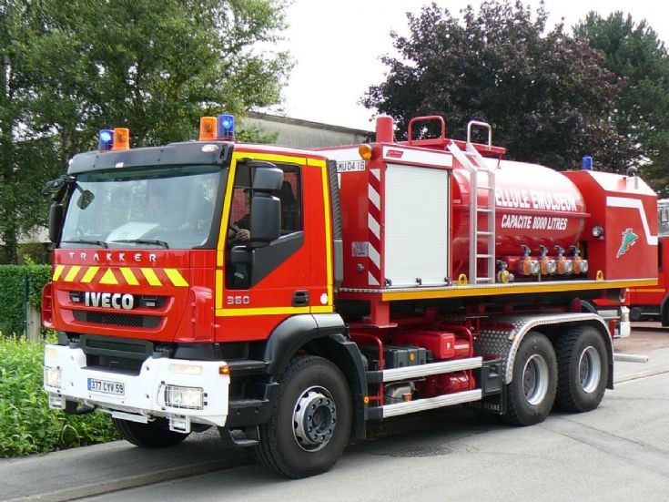 Emulsifier based on Iveco truck.