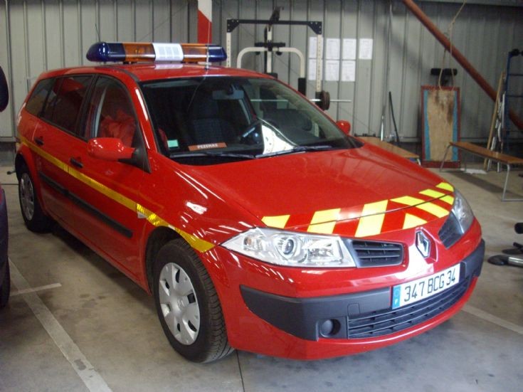 Montpellier's Renault Mégane. 