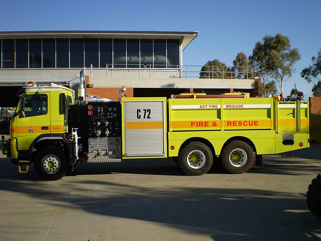 ACTFB tanker C72, Volvo, Canberra Australia