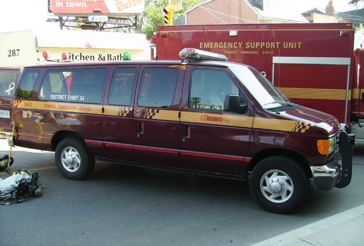 Toronto Fire Services District Chief 34