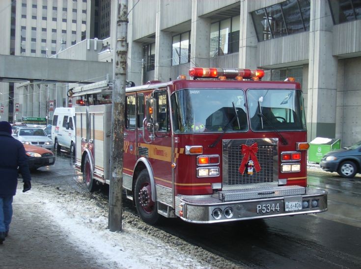 Toronto Fire Services spare pump 5344