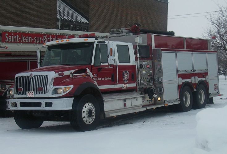 Saint-Jean-Sur-Richelieu Fire Dept. unit 502