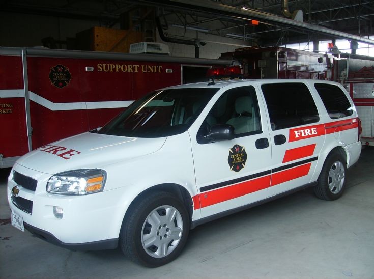 Central York Fire Services Chief unit Chevrolet