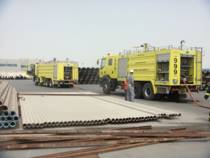 Training Exercise Mussafah Industrial area