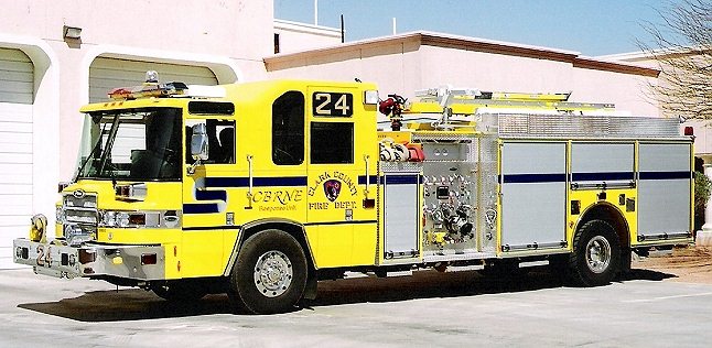 Clark County Fire Dept - Engine 24 - Nevada