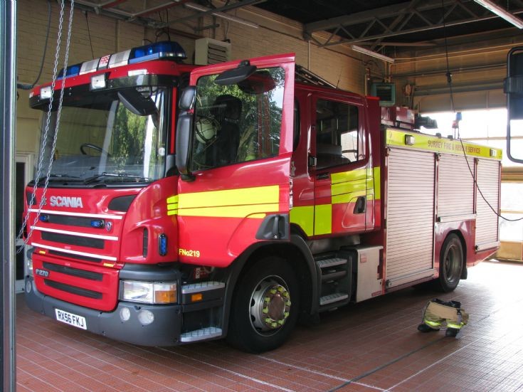 Surrey Fire and Rescue Service Scania