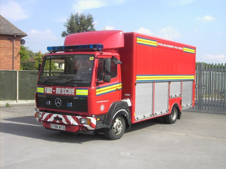Devon and Somerset Mercedes S796 WYA