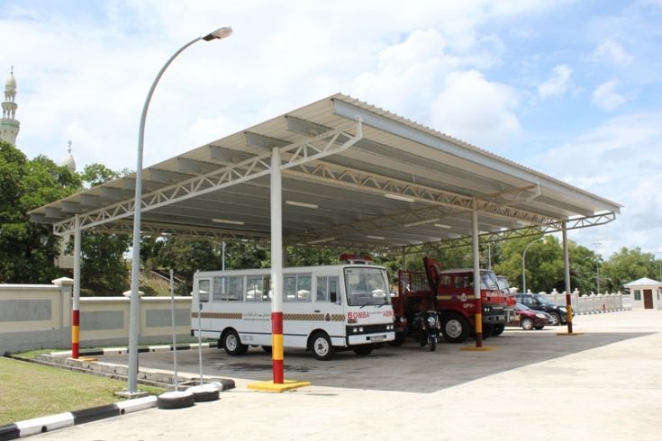 Training Centre appliances garage.