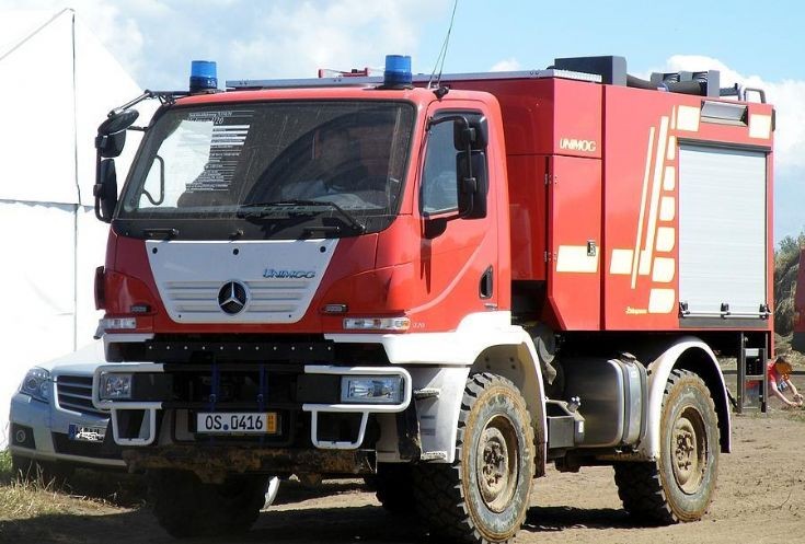 Unimog U20 TLF demonstation unit