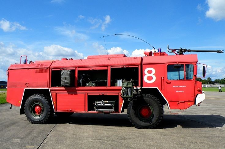 Faun crash tender  German Army