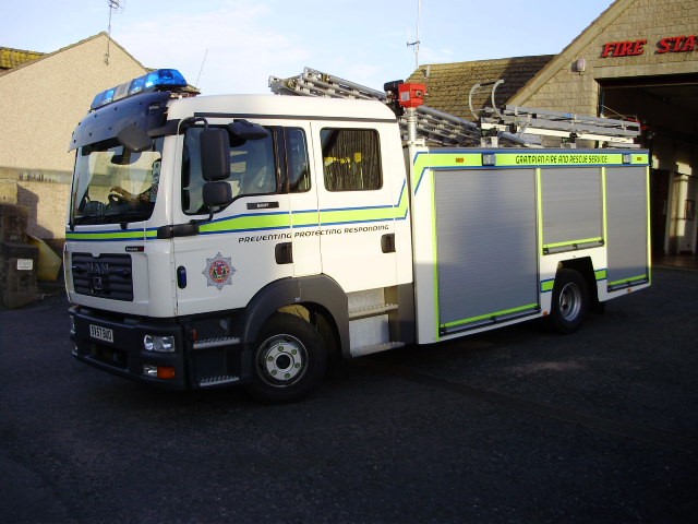 Banff MAN fire engine
