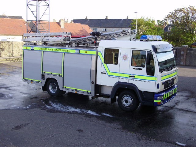 Macduff MAN fire engine 691 