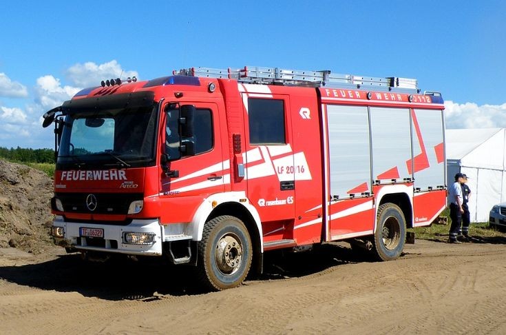 A Rosenbauer  LF demonstation unit