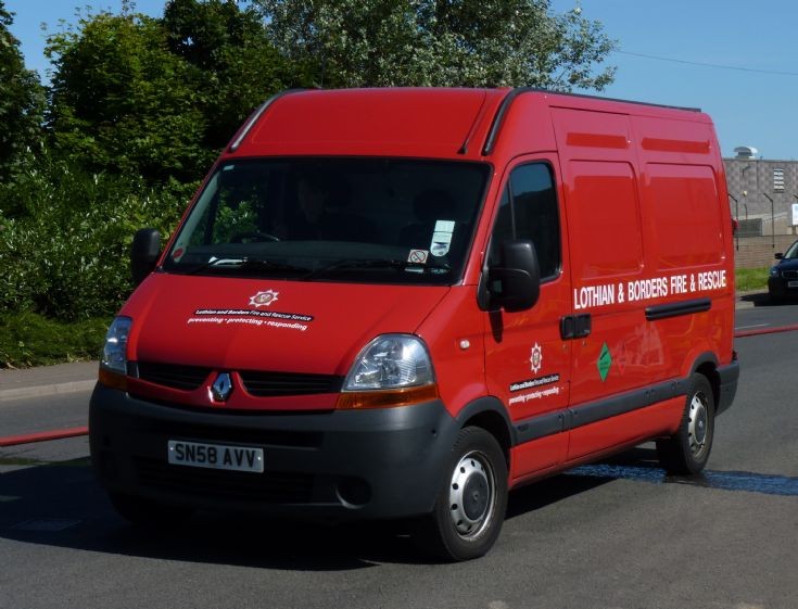 Lothian and Borders FRS BA van