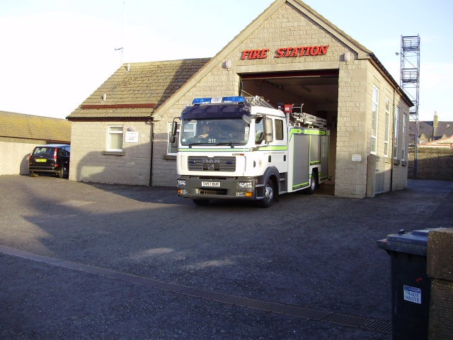 Grampian 511 Banff Fire station