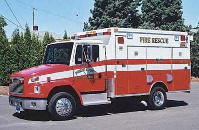 Edgewood FD ambulance