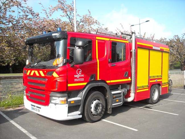 Pumper Scania Mauberge
