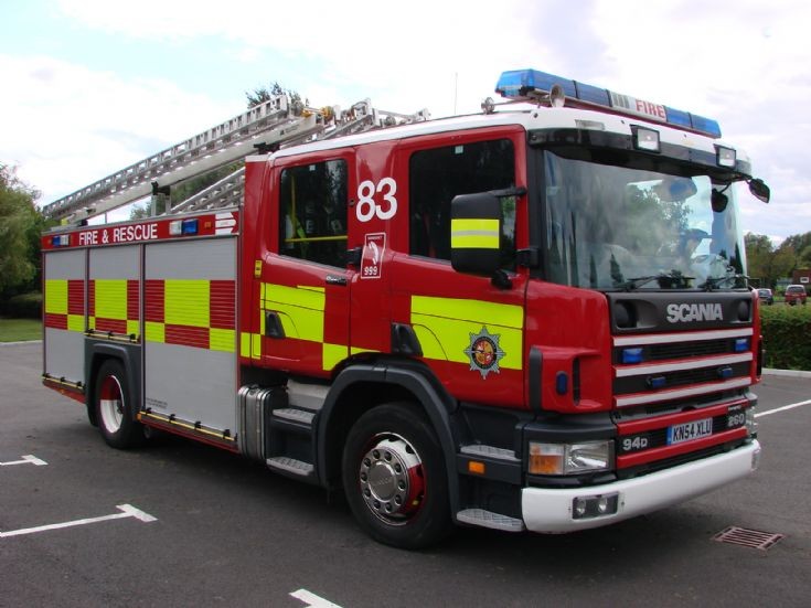 B&LF&RS Scania P94D Sandy RP at Kempston