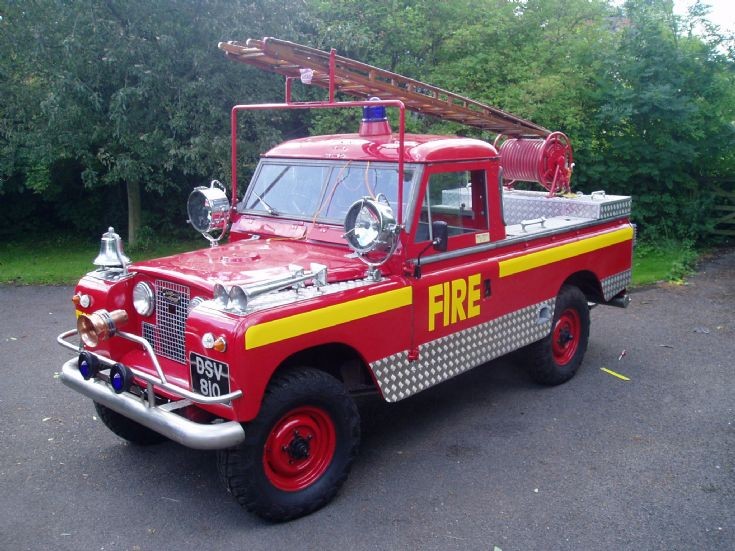 Land Rover S2 Armour Fire Engine