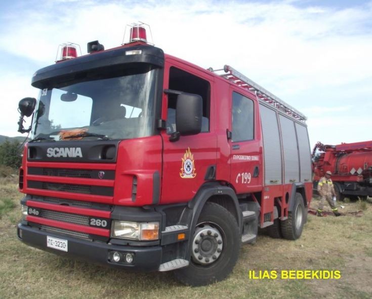 Pumper Scania - Thessaloniki