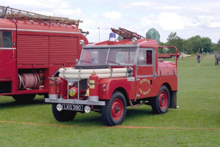 LKG390 Landrover at Teesside 1984.