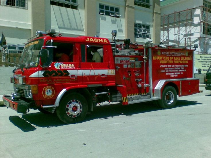morita made Hino ranger GD fire truck