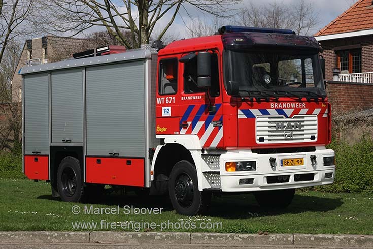Brandweer Weert WT671 MAN Ziegler
