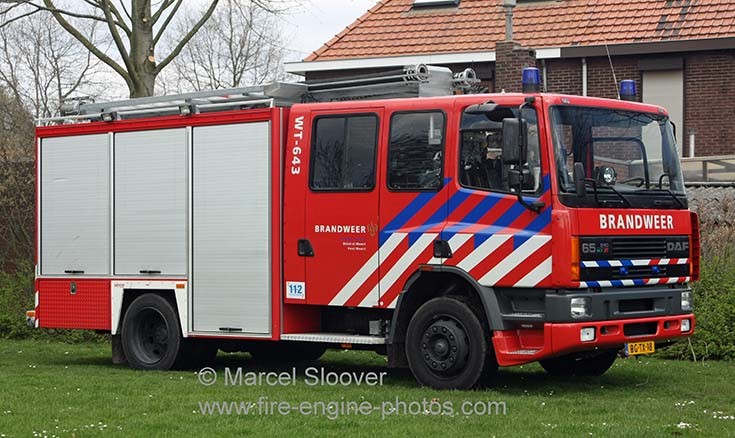 Brandweer Weert WT 643 DAF 65