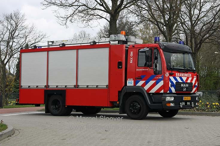 Brandweer Helden HD779 MAN rescue truck 