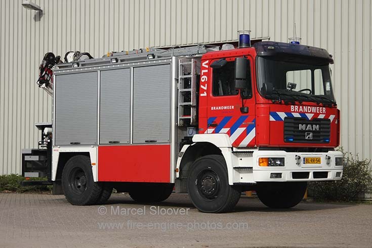 Brandweer Venlo VL671 MAN Mucar Rescue truck