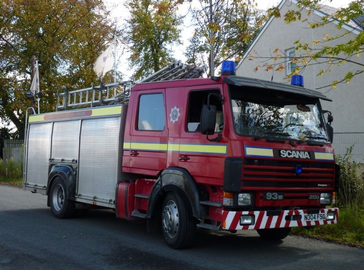 Lothian and Borders FRS Scania series 3 WRL/ET