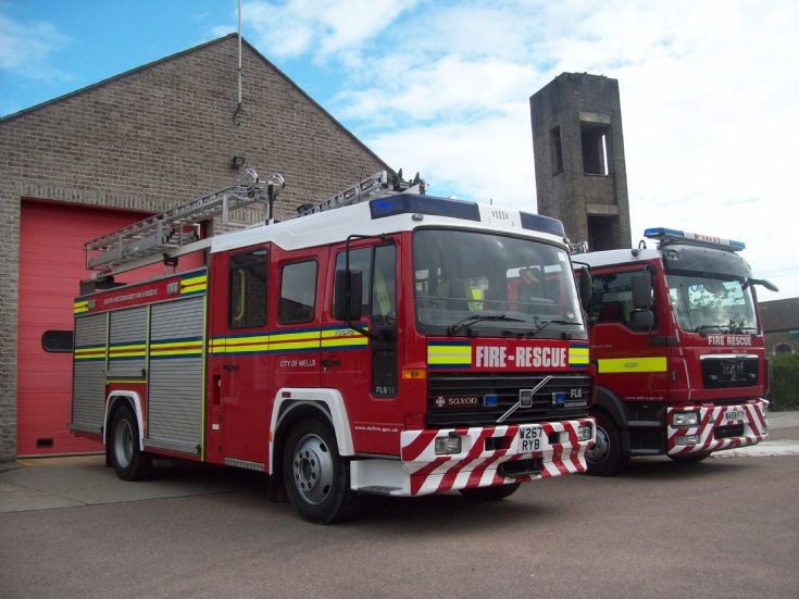 MAN and Volvo Wells Fire Station