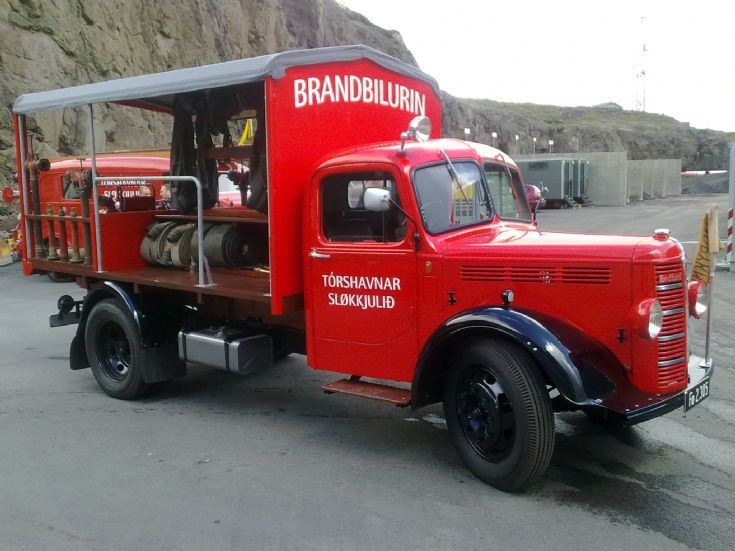 Bedford firetruck Torshavn Faroe Islands
