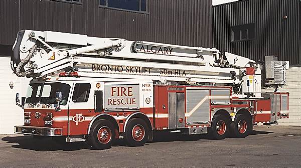 Calgary Albert Canada - Bronto Skylift