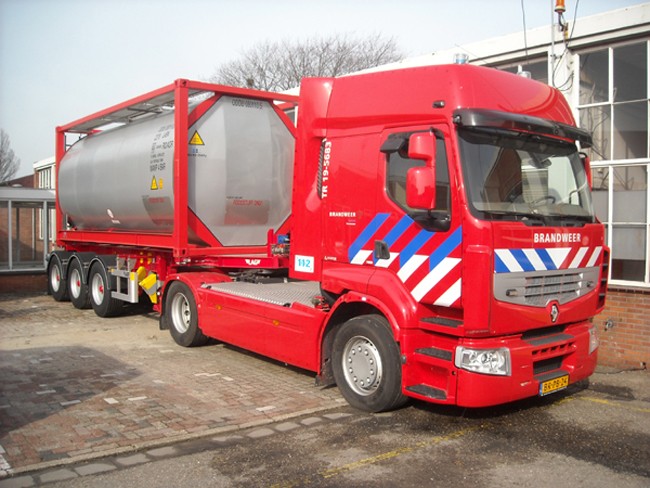 Water tanker Renault Brandweer Terneuzen 
