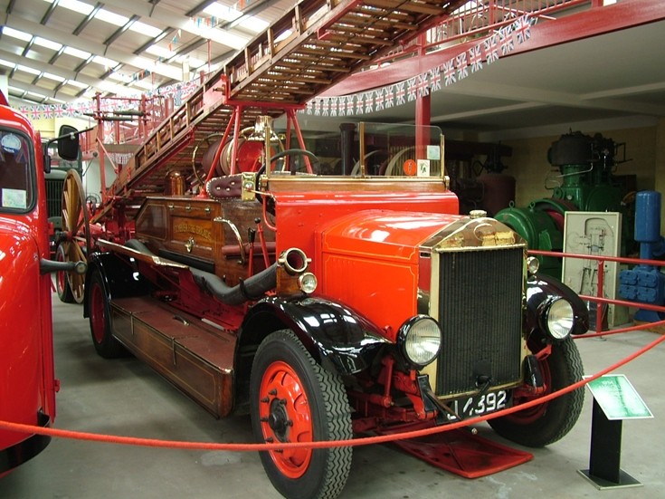 Fire Engines Photos Old Albion Jersey Motor Heritage Museum
