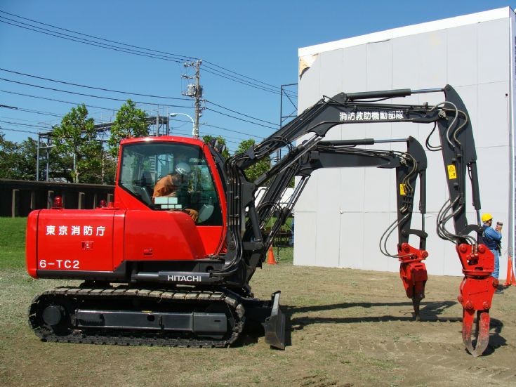 Tokyo Fire Department rescue crawler