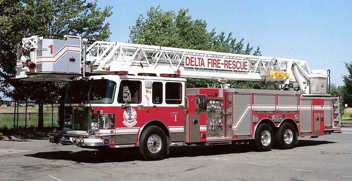 Delta, BC Canada - Smeal Tower Ladder