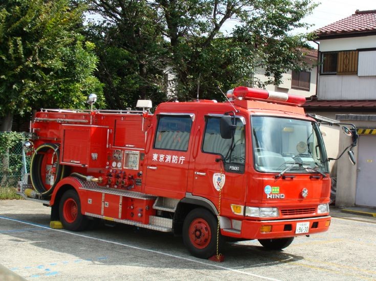 Tokyo Fire Department Hino pump
