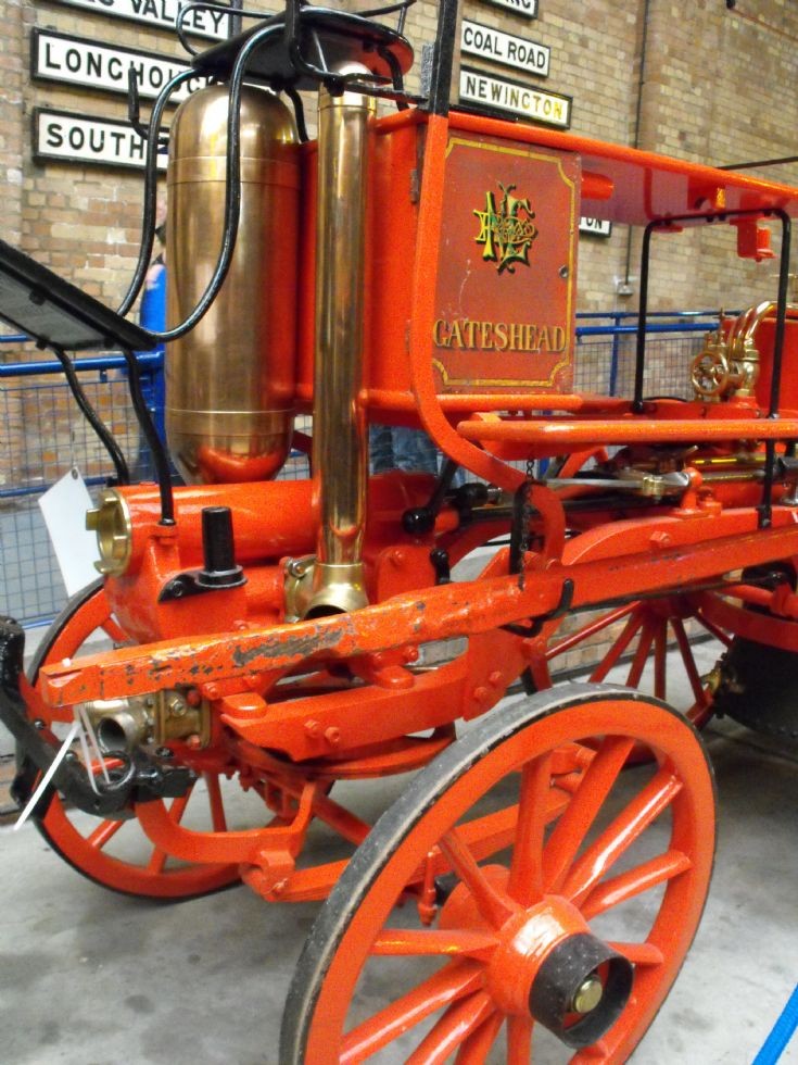 Merryweather Steamer at museum in York