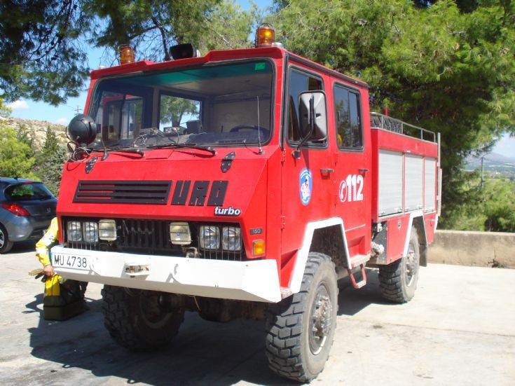 URO Kronenburg Bush fire truck