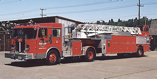 Seattle, WA - Ladder 1 tillered aerial