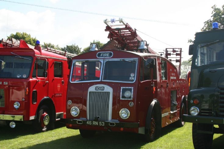 Ex Royal Navy Dennis fire engine