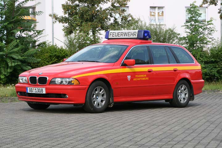 BMW Fire brigade Aschaffenburg Bayern Germany