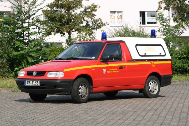 Fire Brigade Aschaffenburg Volkswagen Caddy